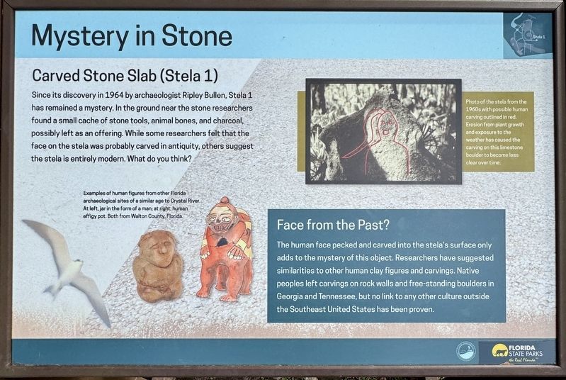 Mystery in Stone Marker. Click for full size. Mystery in Stone Marker image. Click for full size.