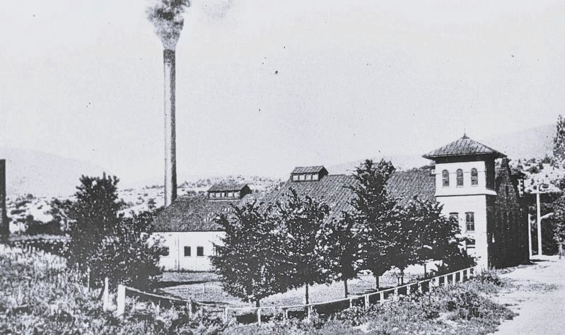 Marker detail: The Durango Power Plant image. Click for full size.