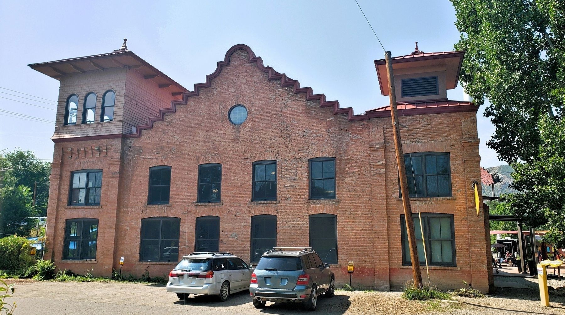 Historic Durango Light & Power Plant / Colorado Ute Power Plant (<i>north elevation</i>) image. Click for full size.