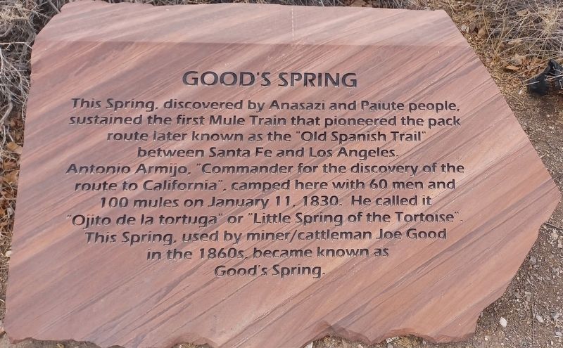 Good�s Spring Marker image. Click for full size.