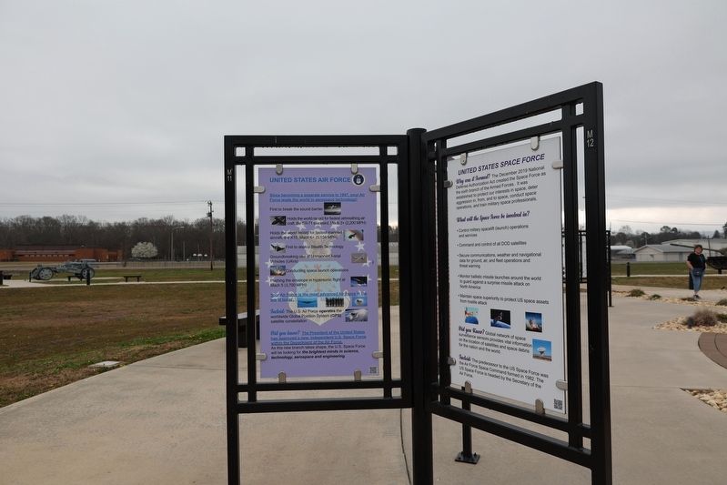 United States Space Force Marker. Click for full size. United States Space Force Marker image. Click for full size.