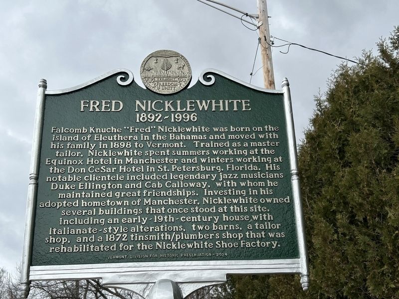 Fred Nicklewhite Marker image. Click for full size.