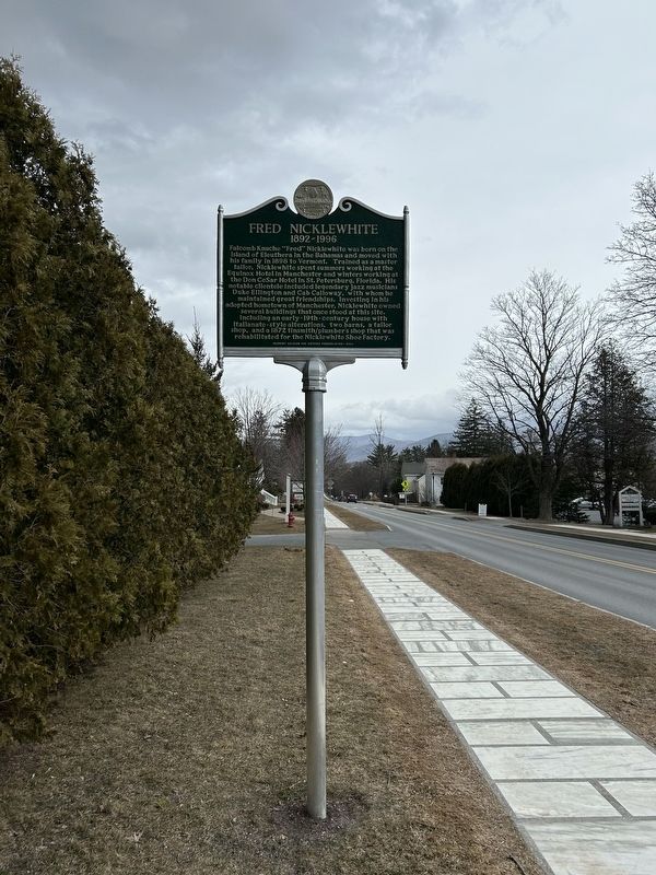 Fred Nicklewhite Marker image. Click for full size.
