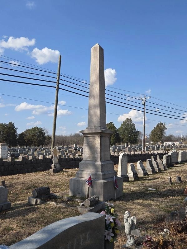 Robert H. Hatton Grace site at Cedar Creek cemetery. Click for full size. Robert H. Hatton Grace site at Cedar Creek cemetery image. Click for full size.