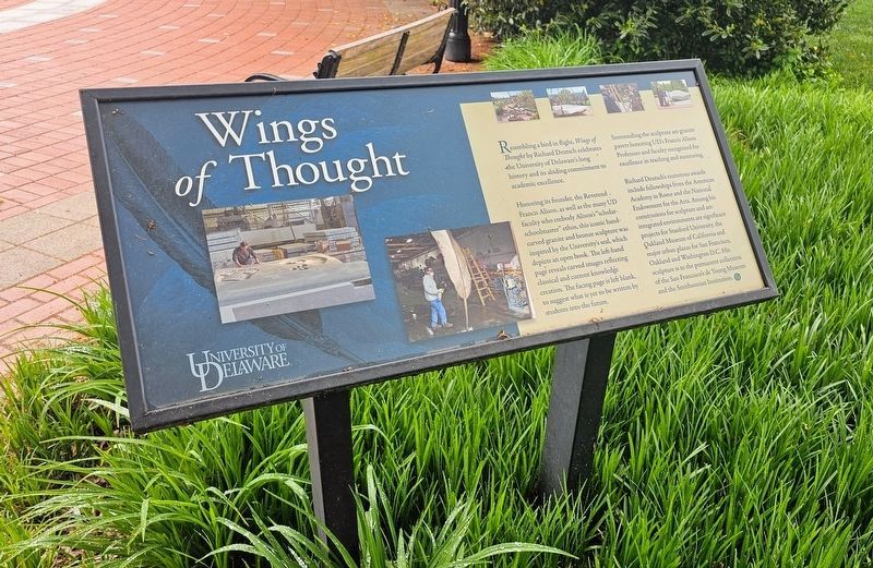 Wings of Thought Marker. Click for full size. Wings of Thought Marker image. Click for full size.