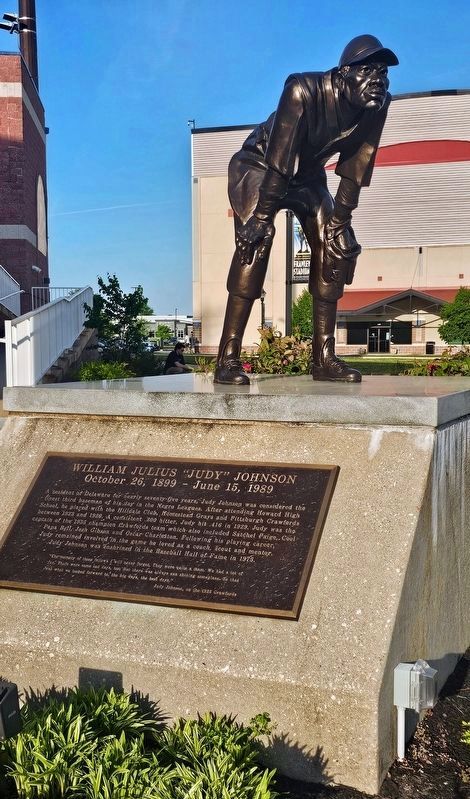 William Julius "Judy" Johnson Statue. Click for full size. William Julius "Judy" Johnson Statue image. Click for full size.
