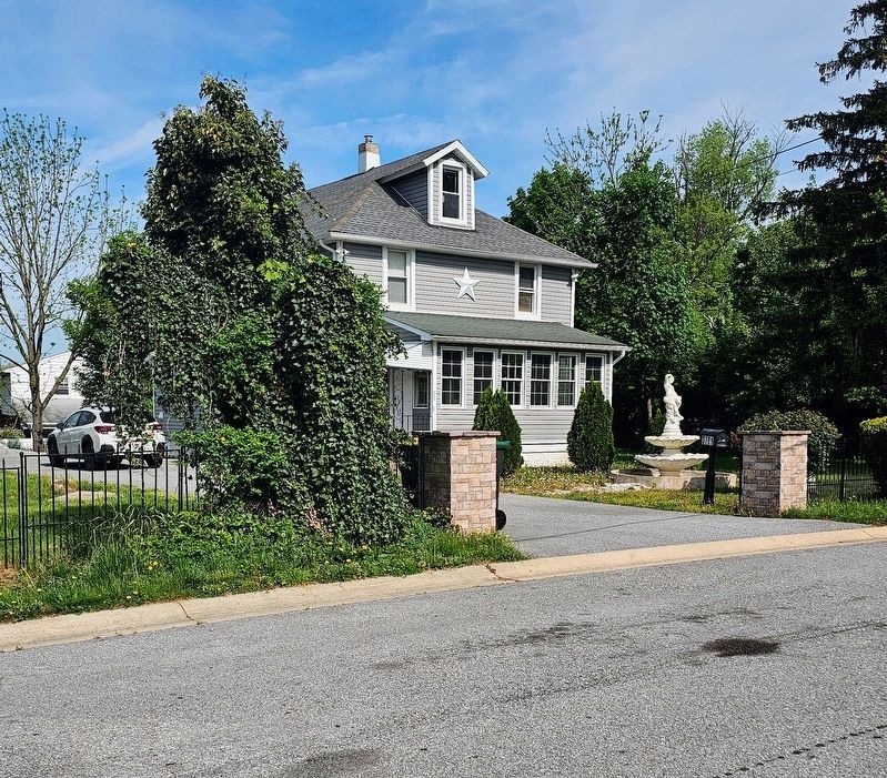The Home of William Julius "Judy" Johnson Marker. Click for full size. The Home of William Julius "Judy" Johnson Marker image. Click for full size.
