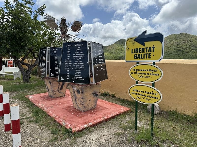 LIbertat Galite Marker - wide view. Click for full size. LIbertat Galite Marker - wide view image. Click for full size.