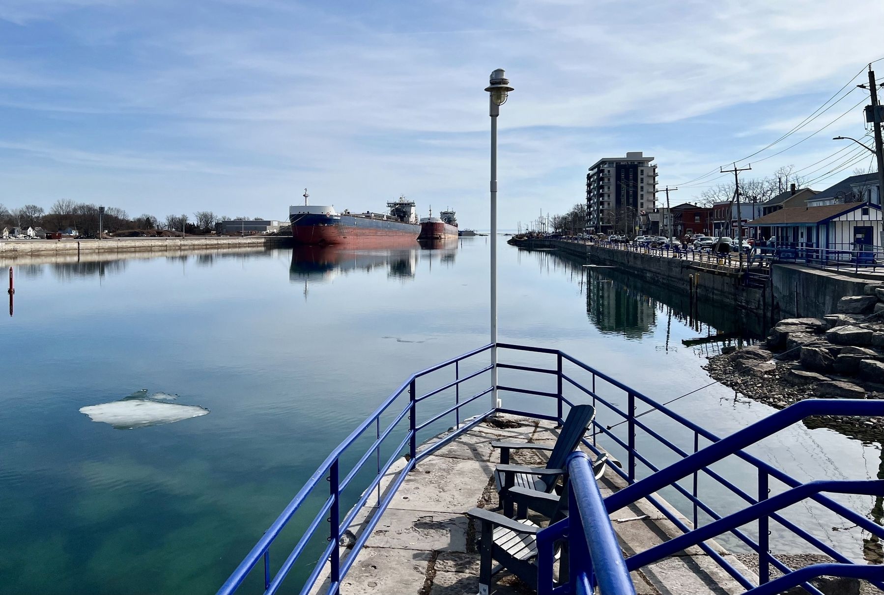 The Welland Canal at Port, Colborne, 2025. Click for full size. The Welland Canal at Port, Colborne, 2025 image. Click for full size.