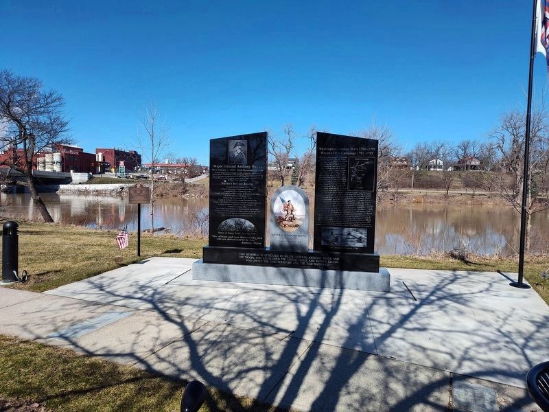 General Anthony Wayne Marker. Click for full size. General Anthony Wayne Marker image. Click for full size.