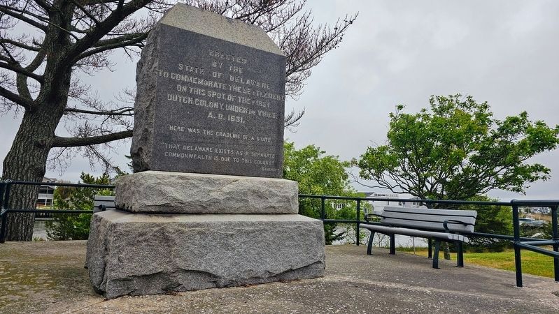 The De Vries Monument. Click for full size. The De Vries Monument image. Click for full size.