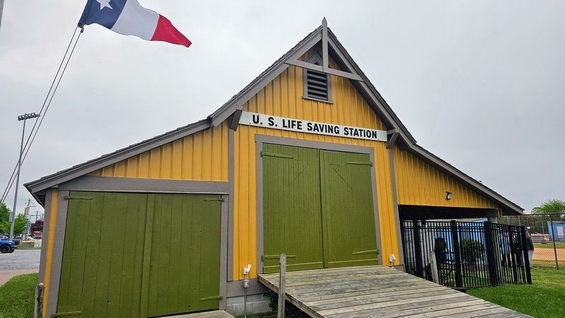 The U.S. Life Saving Station. Click for full size. The U.S. Life Saving Station image. Click for full size.