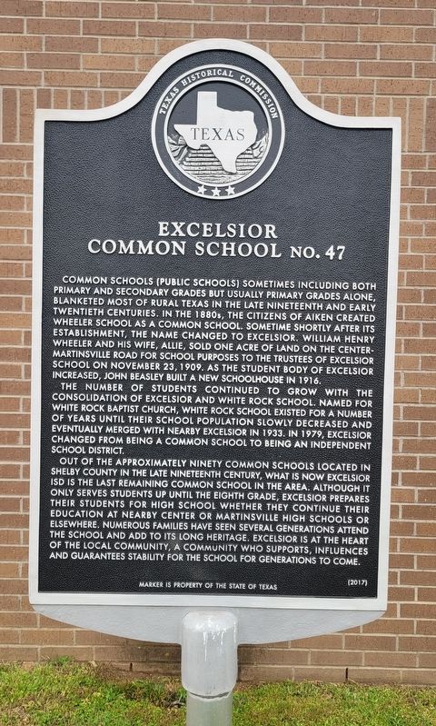 Excelsior Common School No. 47 Marker. Click for full size. Excelsior Common School No. 47 Marker image. Click for full size.