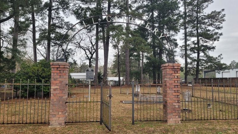 The Mull Cemetery and Marker. Click for full size. The Mull Cemetery and Marker image. Click for full size.