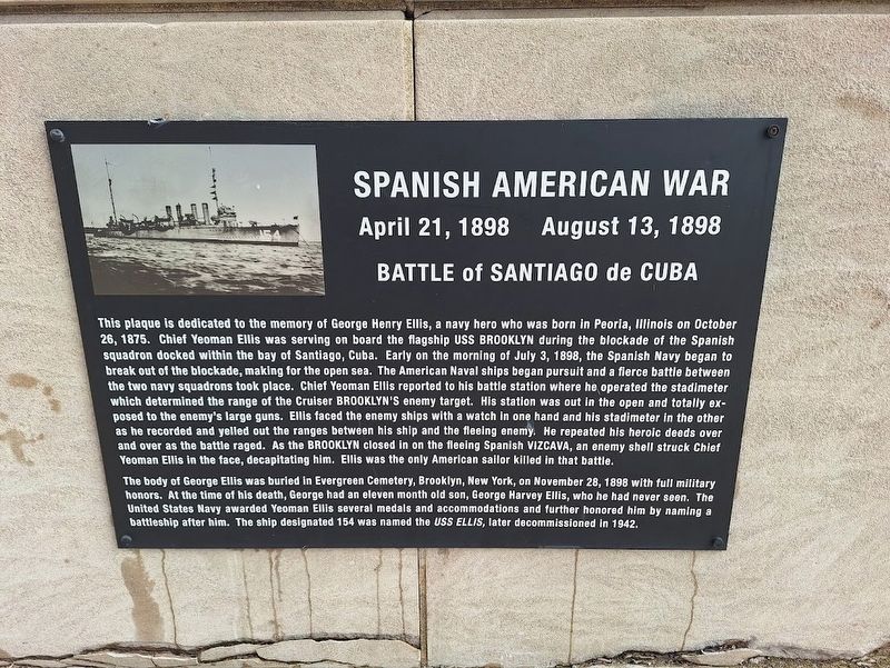 Spanish American War Marker image. Click for full size.