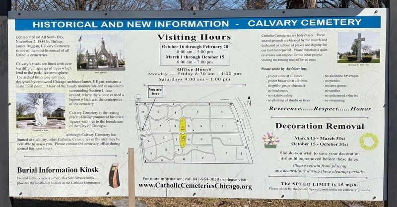 Cavalry Cemetery Marker image. Click for full size.