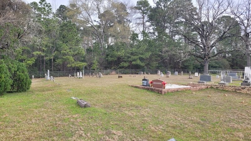 The view of the marker in the New Hope Cemetery image. Click for full size.