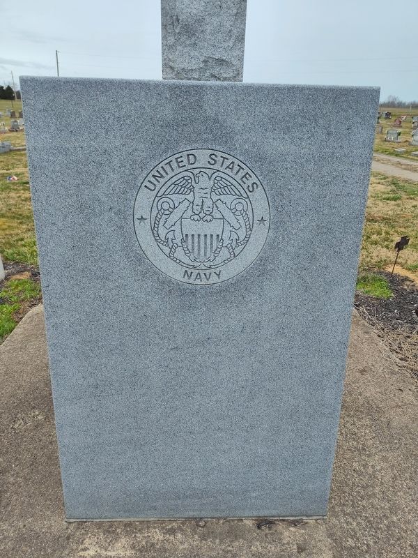 Cherry Fork Cemetery Veterans Memorial image. Click for full size.