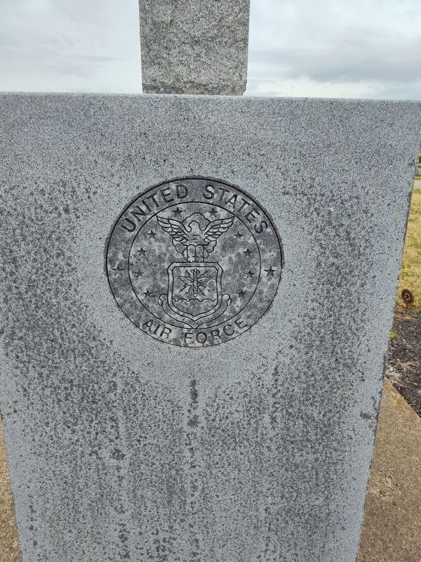 Cherry Fork Cemetery Veterans Memorial image. Click for full size.