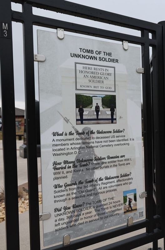 Tomb of the unknown Soldier Marker image. Click for full size.