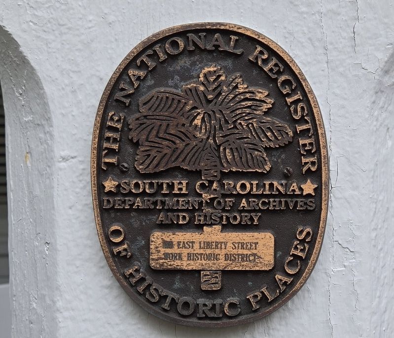 110 East Liberty Street Marker image. Click for full size.