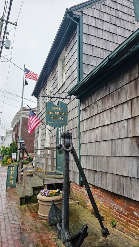 The Entrance to the Cannonball House image. Click for full size.