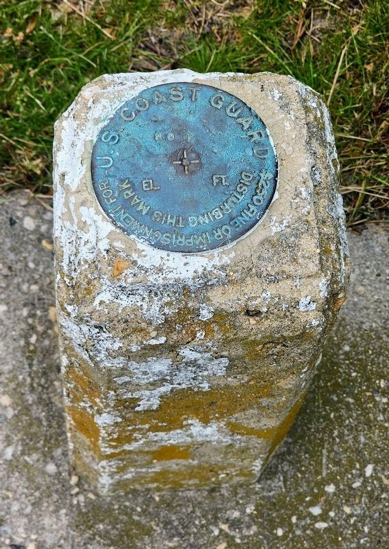 Boundary Marker at Transpeninsular Line image. Click for full size.