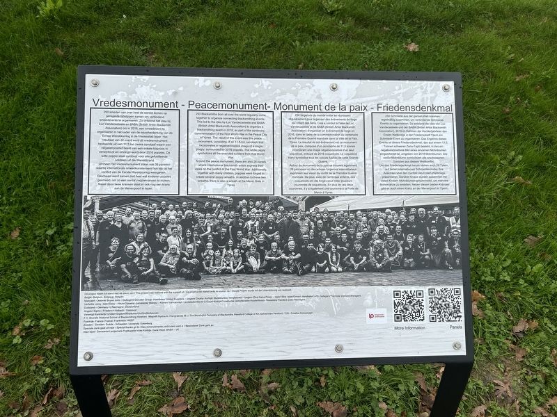 Peacemonument Marker. Click for full size. Peacemonument Marker image. Click for full size.