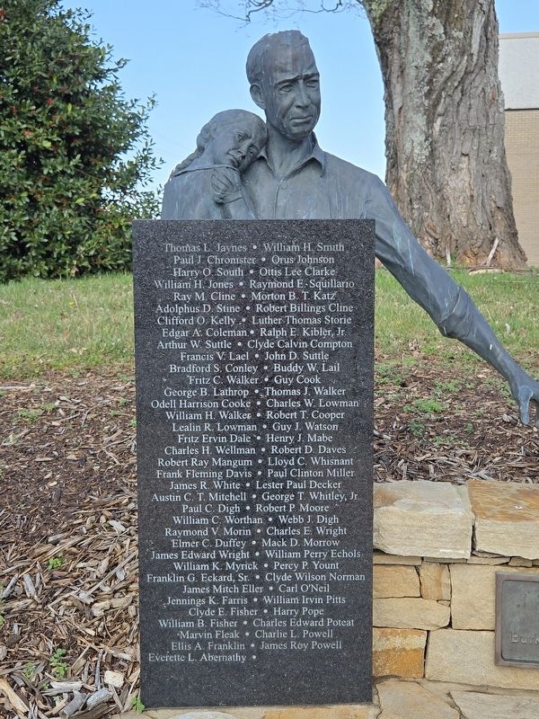 WWII Burke County Dead Marker (left panel). Click for full size. WWII Burke County Dead Marker (left panel) image. Click for full size.