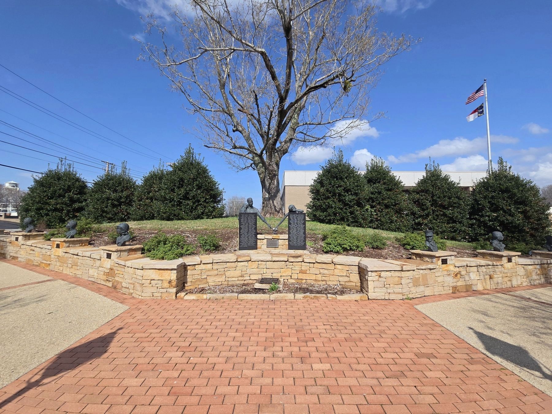 Full view of Victory Plaza. Click for full size. Full view of Victory Plaza image. Click for full size.