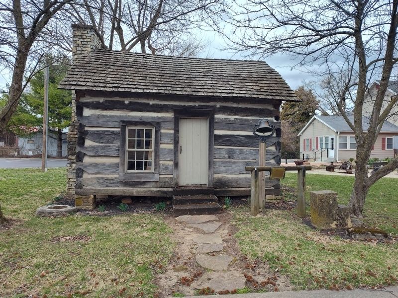 Log Cabin Marker. Click for full size. Log Cabin Marker image. Click for full size.