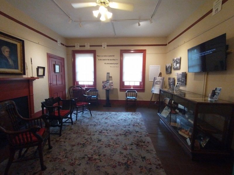 The Lincoln School Exhibit Room image. Click for full size.