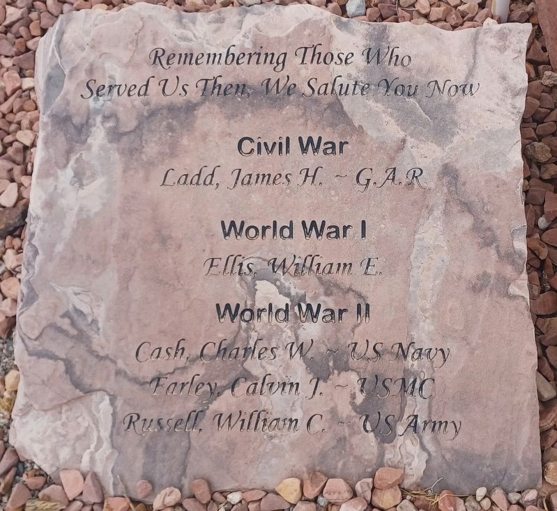 Goodsprings Veterans Memorial image. Click for full size.