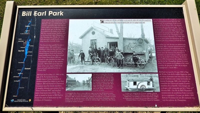 Bill Earl Park Marker image. Click for full size.