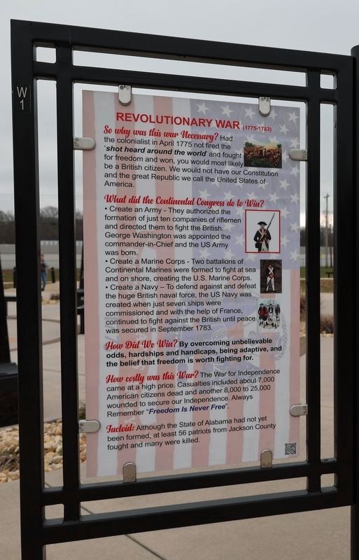 Revolutionary War Marker image. Click for full size.