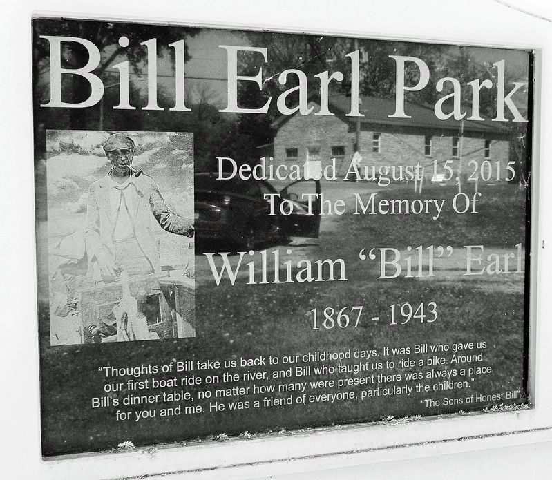 Bill Earl Memorial image. Click for full size.