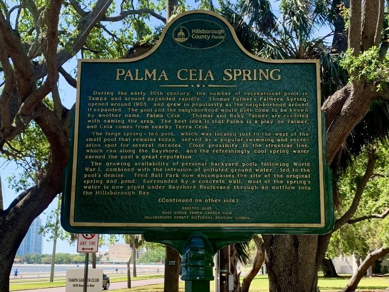 Palma Ceia Spring Marker, Side One image. Click for full size.