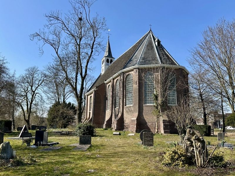 Buiksloterkerk - rear of church image. Click for full size.