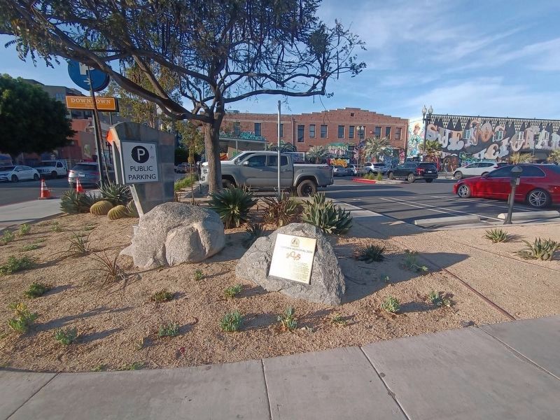 Chinatown Memorial 2024 Marker. Click for full size. Chinatown Memorial 2024 Marker image. Click for full size.