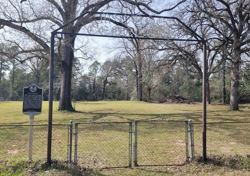 McCune Cemetery and Marker. Click for full size. McCune Cemetery and Marker image. Click for full size.