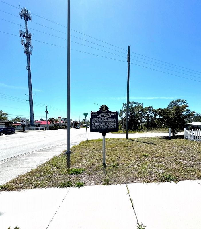 Green Street Church and Museum Marker. Click for full size. Green Street Church and Museum Marker image. Click for full size.