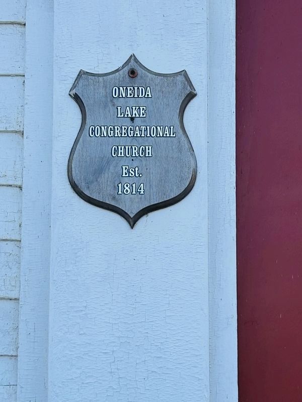 Congregational Church - 1814 Marker. Click for full size. Congregational Church - 1814 Marker image. Click for full size.
