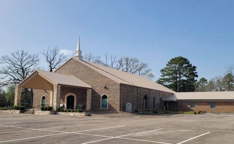 The view of the Bethel Baptist Church and Marker. Click for full size. The view of the Bethel Baptist Church and Marker image. Click for full size.