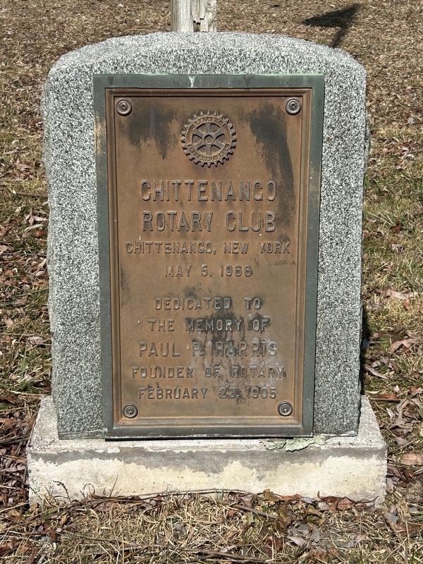 Chittenango Rotary Club Marker image. Click for full size.
