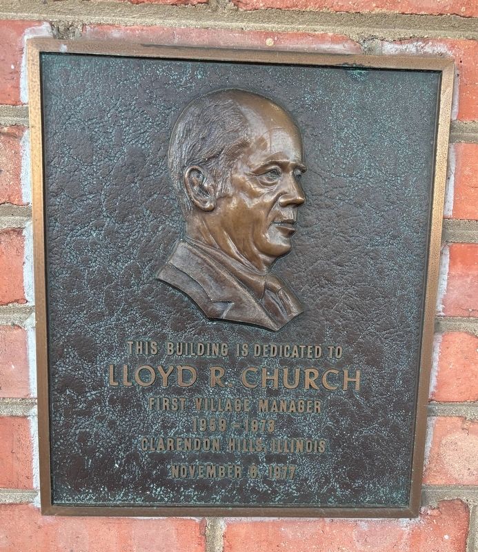 Lloyd R. Church Marker image. Click for full size.