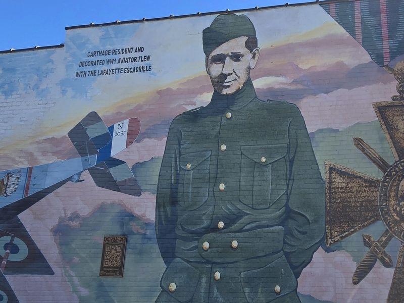 Right panel of Flying for France Mural image. Click for full size.