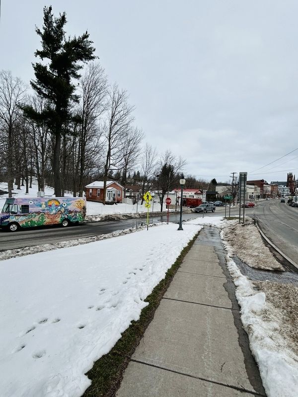 Intersection of West Main Street and Tower Street. image. Click for full size.