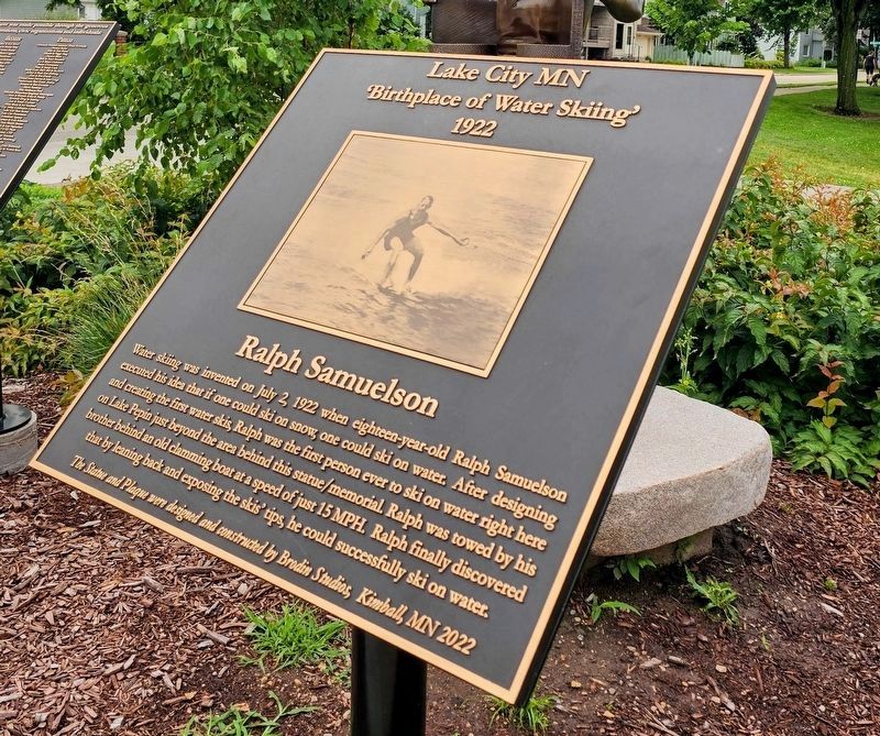 Ralph Samuelson Marker image. Click for full size.