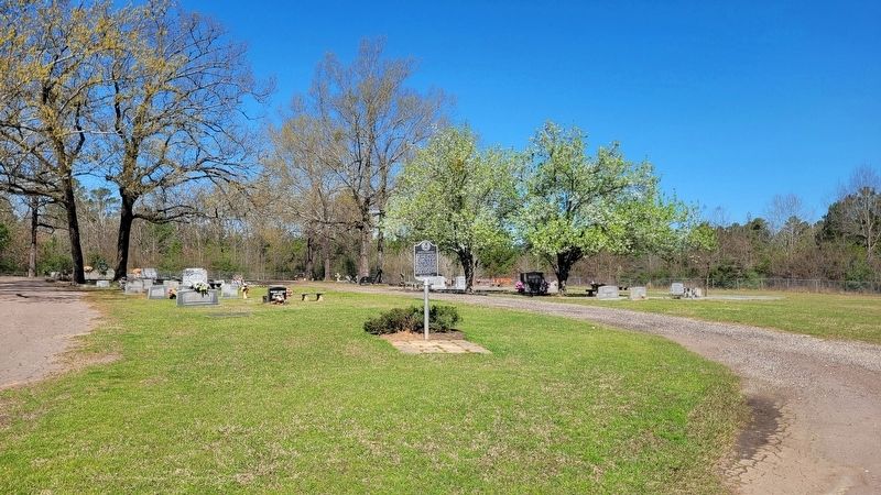 Martin Cemetery and Marker. Click for full size. Martin Cemetery and Marker image. Click for full size.