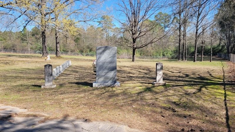 Grant Cemetary Marker. Click for full size. Grant Cemetary Marker image. Click for full size.